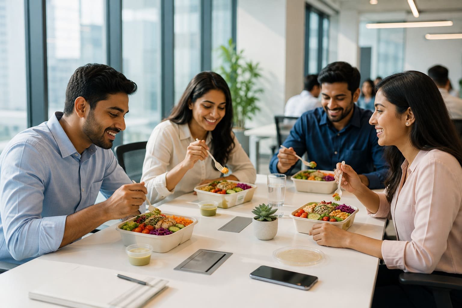 Corporate lunch
